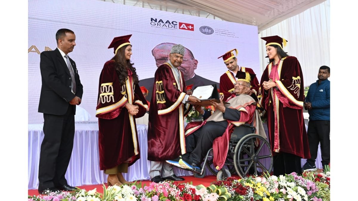 GD Goenka University Hosts Its 11th Convocation: Former President Shri Ram Nath Kovind Graces the Ceremony as Chief Guest -PNN